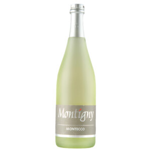 Witte wijn fles Montigny